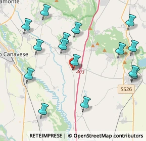 Mappa Via dell'Asilo, 10090 San Giusto Canavese TO, Italia (4.82933)