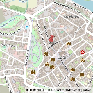 Mappa Via Magenta, 2, 26900 Lodi, Lodi (Lombardia)