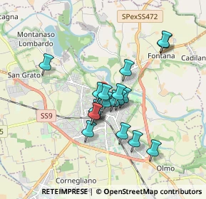 Mappa Corso Archinti Ettore, 26900 Lodi LO, Italia (1.3055)