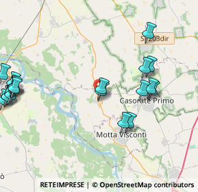 Mappa Vicolo Marco d'Oggiono, 20080 Besate MI, Italia (5.214)