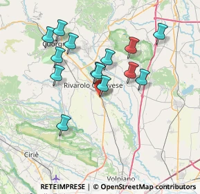 Mappa SP 460, 10086 Rivarolo Canavese TO (6.66071)