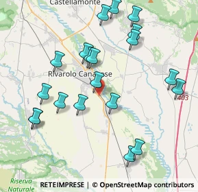 Mappa SP 460, 10086 Rivarolo Canavese TO (4.2705)