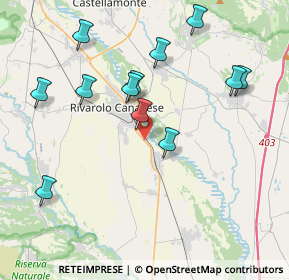 Mappa SP 460, 10086 Rivarolo Canavese TO (4.1225)