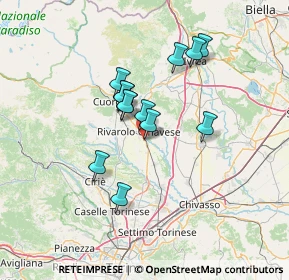 Mappa SP 460, 10086 Rivarolo Canavese TO (10.66538)