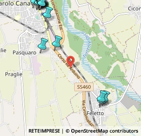 Mappa SP 460, 10086 Rivarolo Canavese TO (1.6615)