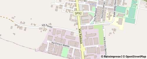 Mappa Maserà di Padova