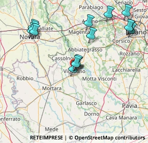 Mappa Via S. Pio V, 27029 Vigevano PV, Italia (17.45067)