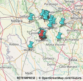 Mappa Via S. Pio V, 27029 Vigevano PV, Italia (9.812)