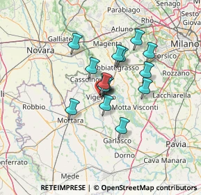 Mappa Via S. Pio V, 27029 Vigevano PV, Italia (9.294)