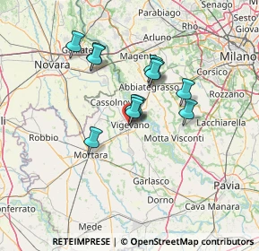 Mappa Via S. Pio V, 27029 Vigevano PV, Italia (10.34667)