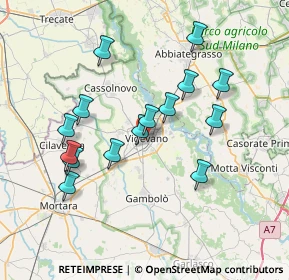 Mappa Via S. Pio V, 27029 Vigevano PV, Italia (6.946)