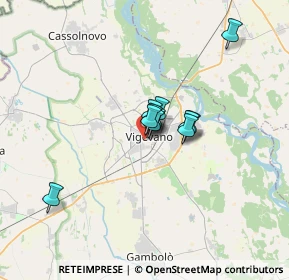 Mappa Via S. Pio V, 27029 Vigevano PV, Italia (1.96364)