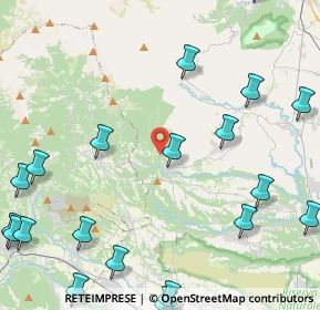 Mappa Strada case Tivola, 10070 Rocca Canavese TO, Italia (6.3235)