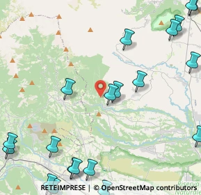 Mappa Strada case Tivola, 10070 Rocca Canavese TO, Italia (6.4335)