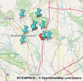 Mappa 10090 San Giusto Canavese TO, Italia (5.88455)