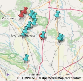 Mappa 10090 San Giusto Canavese TO, Italia (7.51857)