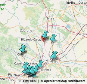 Mappa 10090 San Giusto Canavese TO, Italia (20.32)