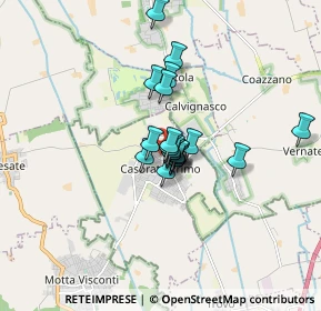 Mappa Via Pionnio, 27022 Casorate Primo PV, Italia (1.0085)