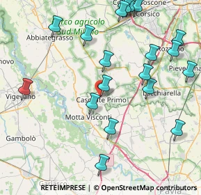 Mappa Via Pionnio, 27022 Casorate Primo PV, Italia (9.836)