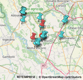 Mappa Via Pionnio, 27022 Casorate Primo PV, Italia (6.273)