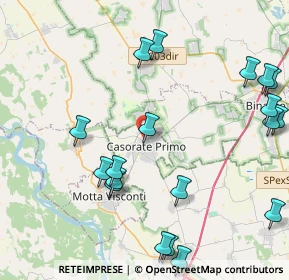 Mappa Via Pionnio, 27022 Casorate Primo PV, Italia (5.364)