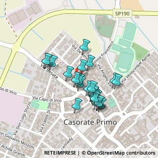 Mappa Via Pionnio, 27022 Casorate Primo PV, Italia (0.17407)