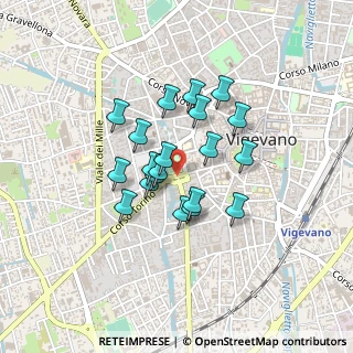 Mappa Piazza Alessandro Volta, 27029 Vigevano PV, Italia (0.319)