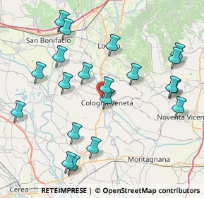 Mappa Viale Industria, 37044 Cologna Veneta VR, Italia (8.871)