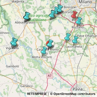 Mappa Via Gottardo Delfinoni, 27022 Casorate Primo PV, Italia (10.1635)