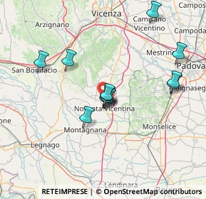 Mappa Via Peraro, 36025 Noventa vicentina VI, Italia (12.58083)