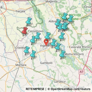 Mappa Via Cairoli, 27029 Vigevano PV, Italia (7.09412)