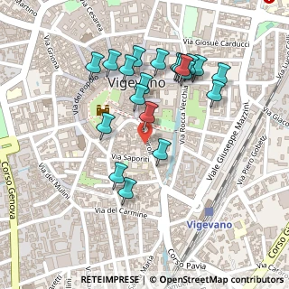 Mappa Via Cairoli, 27029 Vigevano PV, Italia (0.23)