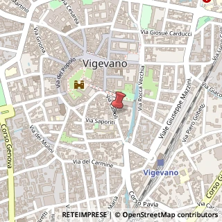 Mappa Via Cairoli,  16, 27029 Vigevano, Pavia (Lombardia)