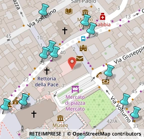 Mappa Piazza Mercato, 26900 Lodi LO, Italia (0.1155)
