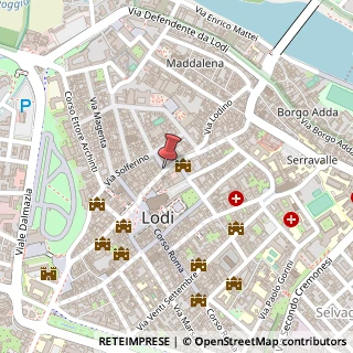 Mappa Corso Umberto I, 26900 Lodi LO, Italia, 26900 Lodi, Lodi (Lombardia)