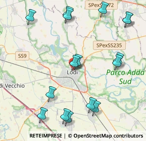 Mappa Piazza Mercato, 26900 Lodi LO, Italia (5.0075)