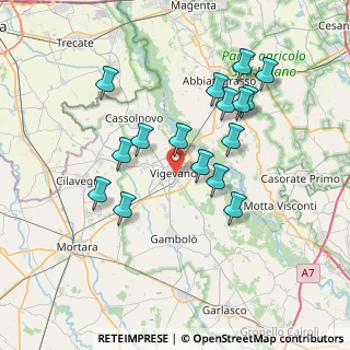 Mappa Via Ludovico Il Moro, 27029 Vigevano PV, Italia (6.9225)