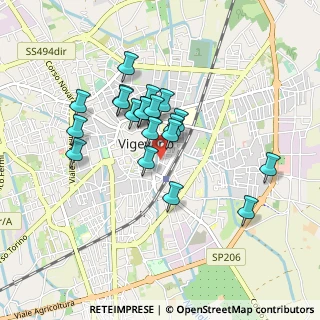 Mappa Via Rocca Vecchia, 27029 Vigevano PV, Italia (0.726)
