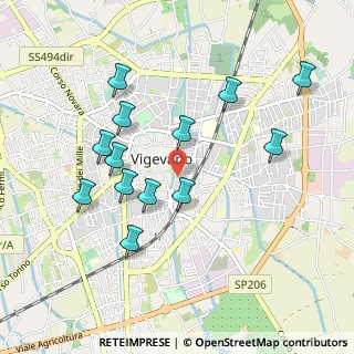 Mappa Via Ludovico Il Moro, 27029 Vigevano PV, Italia (0.95)