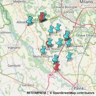 Mappa Via Gramegna, 27022 Casorate Primo PV, Italia (7.194)