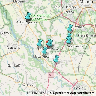 Mappa Via Gramegna, 27022 Casorate Primo PV, Italia (7.14167)