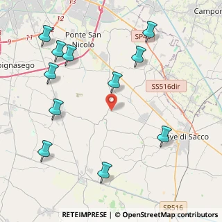 Mappa Via Giotto, 35020 Polverara PD, Italia (5.08455)