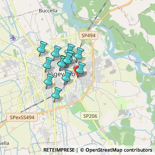 Mappa Via Bellerio, 27029 Vigevano PV, Italia (1.25)