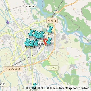 Mappa Via Bellerio, 27029 Vigevano PV, Italia (1.50818)