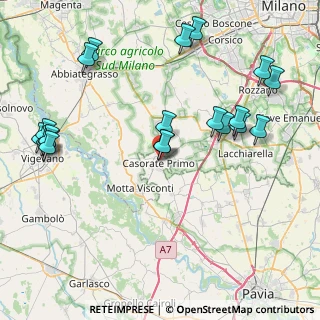 Mappa Via Magnaghi, 27022 Casorate Primo PV, Italia (9.659)