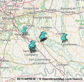 Mappa Viale Savoia, 26900 Lodi LO, Italia (8.86917)