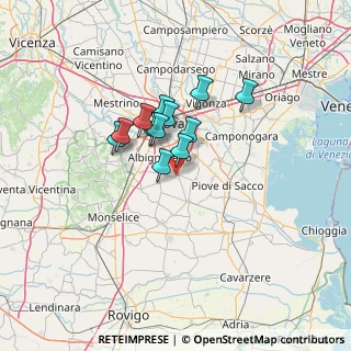 Mappa 35020 Casalserugo PD, Italia (9.1)