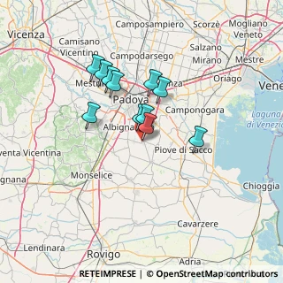 Mappa 35020 Casalserugo PD, Italia (10.44636)