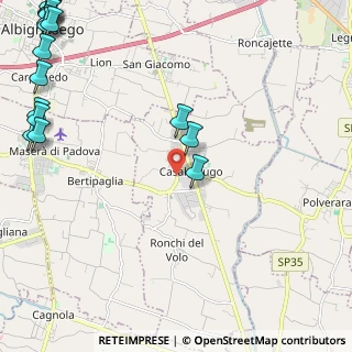 Mappa 35020 Casalserugo PD, Italia (3.68529)