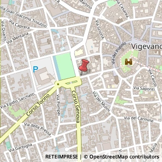 Mappa Corso Repubblica, 21, 27029 Vigevano, Pavia (Lombardia)
